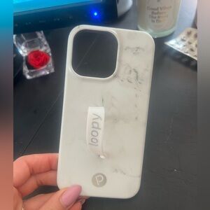 Loopy Case White Marble Phone Case